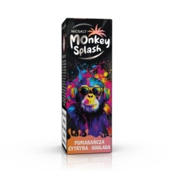 Liquid Monkey Splash Salt - Pomarańcza Cytryna Koolada 20mg | Doctorvape