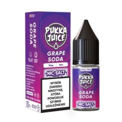 Liquid Pukka Juice 10ml - Grape Soda 20mg sel | DoctorVape