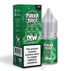 Pukka Juice Liquid 10ml - Dew 20mg Salt | DoctorVape