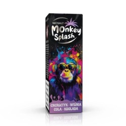 Liquid Monkey Splash Salt - Cherry Cola Koolada Energy Nicotine Salt 20mg | DoctorVape
