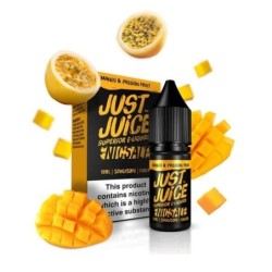 Liquid Just Juice 10ml - Mango & Passion Fruit 20mg Nicotine Salt E-Liquid | Doctorvape