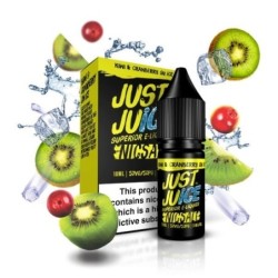 Liquid Just Juice 10ml - Kiwi & Cranberries on Ice 20mg | Doctorvape