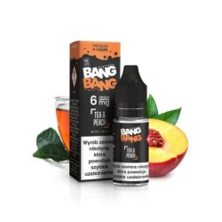 Liquid BANG BANG 10ml - Herbata i Brzoskwinia 6mg | Doctorvape