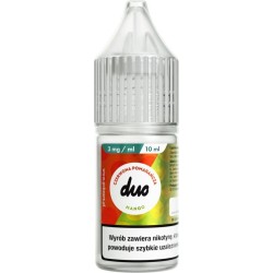 Liquid Duo Nicotine 10ml - Czerwona Pomarańcz Mango 3mg | Doctorvape
