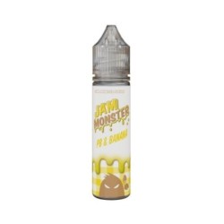 Longfill MVP P&B Jam Monster 15/60 - Banane | Doctorvape