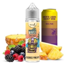 Longfill Omerta 15/60ml Waves Énergie Mélange de Baies et Ananas | DoctorVape