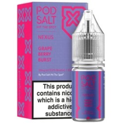 Liquid Pod Salt Nexus 10ml 20mg Grape Berry Burst