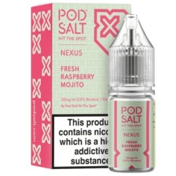 Liquid Pod Salt Nexus 10ml 20mg Fresh Raspberry Mojito