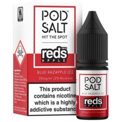 Pod Liquide Salt Fusion 10ml 20mg Framboise Bleue Glacée | DoctorVape