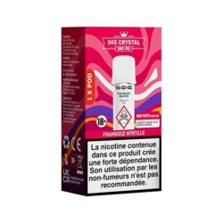 SKE Crystal 1000 Pro Disposable Pod 20mg Raspberry Blueberry | DoctorVape