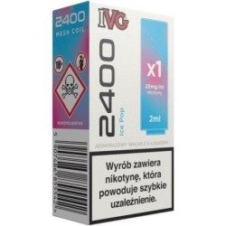 Cartouche IVG 2400 20mg Ice Pop | DoctorVape