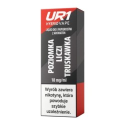 Liquid UR1 10ml 18mg Poziomka Liczi Truskawka