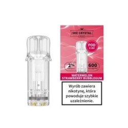 Cartouche Crystal Plus Pastèque Fraise Bubble-gum 20mg 600+ | DoctorVape