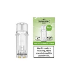 Crystal Plus Kiwi Passion Fruit Guava 20mg 600+ Replacement Pod | DoctorVape