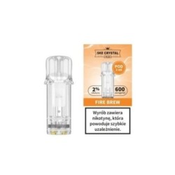 Crystal Plus Fire Brew 20mg 600+ Cartridge | DoctorVape