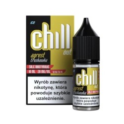 Liquid Chill Out Salt 10ml - Groseille Fraise Glacée 20mg | Doctorvape