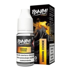 Liquid Tsunami NicSalt - 10ml Cookie à la Banane 20mg | Doctorvape