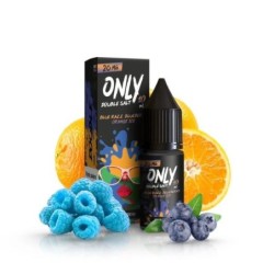 Liquid Only Double Salt 10ml - Blue Razz Myrtille Orange Glacé 20mg | Doctorvape