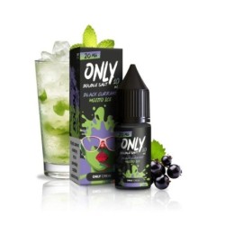 Liquid Only Double Salt 10ml - Black Currant Mojito Ice 20mg | Doctorvape
