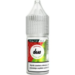 Liquid Duo Nicotine 10ml - Truskawka Zielone Jabłko 18mg | Doctorvape