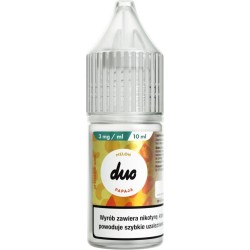 Liquid Duo Nicotine 10ml - Melon Papaya 3mg | Doctorvape