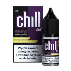 Liquid Chill Out Salt 10ml - Fruit de la Passion Ananas Pomelo Glacé 20mg | Doctorvape