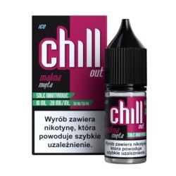 Liquid Chill Out Salt 10ml - Malina Mięta Ice 20mg | Doctorvape