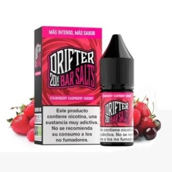 Liquid Drifter Bar Salts 10ml 20mg Strawberry Raspberry Cherry