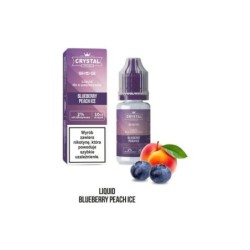 Liquid Crystal Salt - Blueberry Peach Ice 20 mg 10 ml | Doctorvape