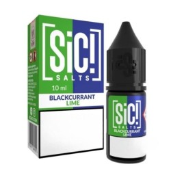 Liquid Sic Salts 10ml - Czarna porzeczka Limonka 20mg | Doctorvape