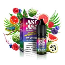 Liquid Just Juice Salt 10ml - Cheirimoya Grapefruit & Berries 20mg | DoctorVape