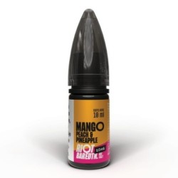 Liquid RIOT Salt 10ml - Mangue Pêche Ananas 20mg | Doctorvape