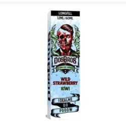 Longfill DosBros XTRM Ice Series 12/60ml - Fraise Sauvage Kiwi | DoctorVape