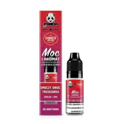Liquid Panda Eats x Dinner Lady Salt 10ml - Fruit du Dragon Fraise - 20mg | DoctorVape