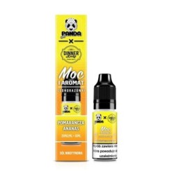Liquid Panda Eats x Dinner Lady Salt 10ml - Orange Pineapple - 20mg | DoctorVape