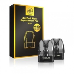 Dotmod dotPod Plus 2ml 0.4 Ohm Replacement Cartridge | DoctorVape