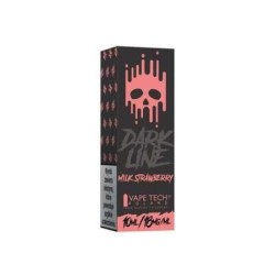Liquid DARK LINE 10ml - Milk Strawberry 18mg | Doctorvape