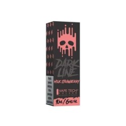 Liquid DARK LINE 10ml - Milk Strawberry 6mg | Doctorvape