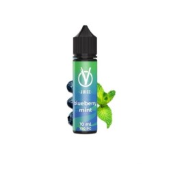 Longfill VBar VJuice 10/60ml - Blueberry Mint