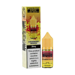Liquid FireRose 5000 Nic Salts 10ml 20mg Strawberry Banana
