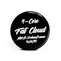 Grzałka Fat Cloud - 4 Core Fused Clapton Ni80 0,15ohm