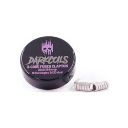 Dark Coils - 3-Core Fused Clapton Ni80 0.13 (2 pcs.) | Doctorvape