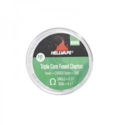Hellvape - Ni80 Triple Core Fused Claptons Cewki prefabrykowane 0,17 Ω | Doctorvape