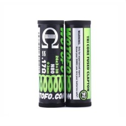 Wotofo - N80 Prebuilt Coil - Triple Core Fused Clapton 26x3+38 0.17ohm | Doctorvape