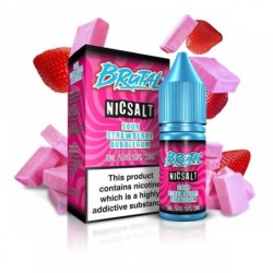 Liquid Just Juice Brutal Salts 10ml - Fraise Bubble-gum Acide 20mg | DoctorVape