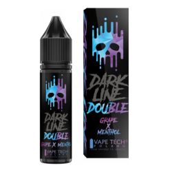 Double Dark Line Premix 5/15ml - Grape & Menthol | DoctorVape