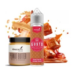 Longfill Omerta Gusto - Peanut Butter Caramel 10/60ml