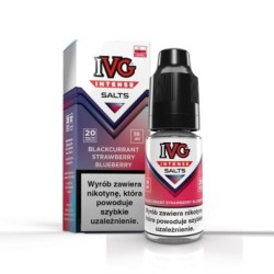 Liquid IVG Intense Salt 10ml 20mg Blackcurrant Strawberry Blueberry