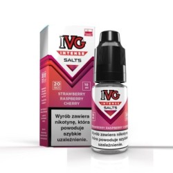 Liquid IVG Intense Salt 10ml 20mg Strawberry Raspberry Cherry