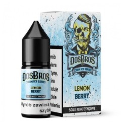 Liquid DosBros Salt Nicotine 10ml 20mg Lemon Berry | DoctorVape